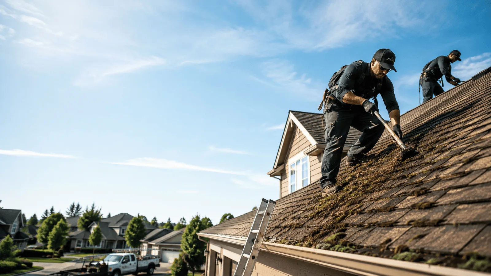 Roof Moss Removal in Lyons, SD near me
